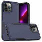 For iPhone 12 PC + TPU Phone Case(Dark Blue) - 1