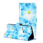 For Galaxy S20+ Colored Drawing Marble Pattern Horizontal Flip PU Leather Case with Holder & Card Slots & Wallet(Orchid) - 1