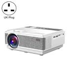 E460 1280x720P 120ANSI LCD LED Smart Projector, Basic Version, Plug Type:UK Plug - 1