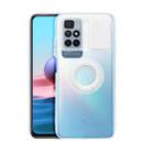 For Xiaomi Redmi 10 Sliding Camshield Ring Holder TPU Phone Case(White) - 1