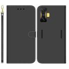 For Xiaomi Poco F4 GT / Redmi K50 Gaming Imitated Mirror Surface Leather Phone Case(Black) - 1