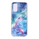 For Galaxy S20 Coloured Drawing Pattern IMD Workmanship Soft TPU Protective Case(Blue Sky) - 1