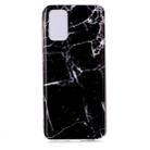 For Galaxy S20+ Coloured Drawing Pattern IMD Workmanship Soft TPU Protective Case(Black) - 1