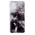 For Galaxy A51 Coloured Drawing Pattern IMD Workmanship Soft TPU Protective Case(Black White) - 1