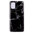 For Galaxy A51 Coloured Drawing Pattern IMD Workmanship Soft TPU Protective Case(Black) - 1