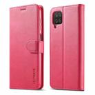 For Samsung Galaxy M53 5G LC.IMEEKE Calf Texture Leather Phone Case(Red) - 1