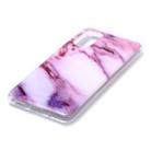 For Galaxy S20 Marble Pattern Soft TPU Protective Case(Purple) - 2