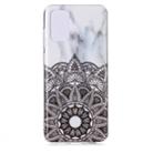 For Galaxy S20+ Marble Pattern Soft TPU Protective Case(Half Flower) - 1