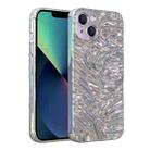 Wave Electroplating TPU Phone Case For iPhone 13(Glossy Silver) - 1