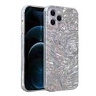 Wave Electroplating TPU Phone Case For iPhone 12 Pro(Glossy Silver) - 1