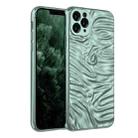 Wave Electroplating TPU Phone Case For iPhone 11 Pro Max(Sierra Blue) - 1