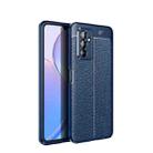 For Huawei Maimang 11 Litchi Texture Shockproof TPU Phone Case(Blue) - 1