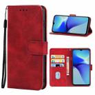 For vivo Y72t Leather Phone Case(Red) - 1