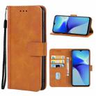 For vivo Y72t Leather Phone Case(Brown) - 1