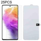 25 PCS Full Screen Protector Explosion-proof Hydrogel Film For Samsung Galaxy A73 - 1