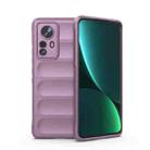 For Xiaomi 12 Pro Magic Shield TPU + Flannel Phone Case(Purple) - 1