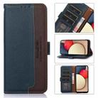 For Nokia C200 KHAZNEH Litchi Texture Leather RFID Phone Case(Blue) - 1