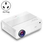 E600S 1920x1080P 400ANSI LCD LED Smart Projector, Same Screen Version, Plug Type:AU Plug - 1