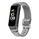 For Samsung Galaxy Fit 2 SM-R220 Discoloration in Light TPU Watch Band(Black) - 1