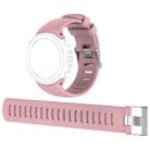 For Sunnto D4 / D4i Novo Diving Watch Silicone Watch Band with Extension Strap(Pink) - 1