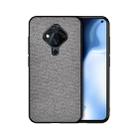 For Vivo S1 Pro (Indian Version) Shockproof Cloth Texture PC + TPU Protective Case(Grey) - 1