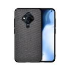 For Vivo S1 Pro (Indian Version) Shockproof Cloth Texture PC + TPU Protective Case(Black) - 1
