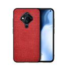 For Vivo S1 Pro (Indian Version) Shockproof Cloth Texture PC + TPU Protective Case(Red) - 1