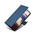 For Google Pixel 7 5G Skin Feel Crocodile Magnetic Clasp Leather Phone Case(Blue) - 3
