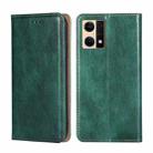 For OPPO Reno7 4G / F21 Pro 4G Pure Color Magnetic Leather Phone Case(Green) - 1