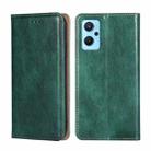 For OPPO Realme&#160;9i/A36&#160;4G/A96&#160;4G/K10&#160;4G/A76&#160;4G Pure Color Magnetic Leather Phone Case(Green) - 1