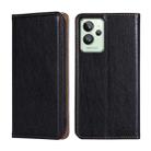 For OPPO Realme GT2 Pro Pure Color Magnetic Leather Phone Case(Black) - 1