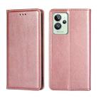 For OPPO Realme GT2 Pro Pure Color Magnetic Leather Phone Case(Rose Gold) - 1