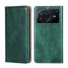 For vivo X Note 5G Pure Color Magnetic Leather Phone Case(Green) - 1