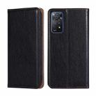 For Xiaomi Redmi Note 11 Pro 4G / 5G Global Pure Color Magnetic Leather Phone Case(Black) - 1