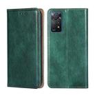 For Xiaomi Redmi Note 11 Pro 4G / 5G Global Pure Color Magnetic Leather Phone Case(Green) - 1