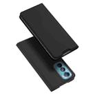 For Motorola Edge 30 DUX DUCIS Skin Pro Series PU + TPU Leather Phone Case(Black) - 1