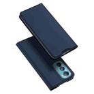 For Motorola Edge 30 DUX DUCIS Skin Pro Series PU + TPU Leather Phone Case(Blue) - 1