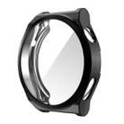 For Huawei Watch GT3 Pro 46mm Electroplating Full Coverage TPU Watch Case(Black) - 1