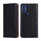 For TCL 305 / 30 SE / 306 Pure Color Magnetic Leather Phone Case(Black) - 1