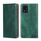 For Alcatel 1B 2022 Pure Color Magnetic Leather Phone Case(Green) - 1