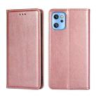 For UMIDIGI A13 / A13 Pro / A13S Pure Color Magnetic Leather Phone Case(Rose Gold) - 1