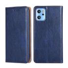 For UMIDIGI A13 / A13 Pro / A13S Pure Color Magnetic Leather Phone Case(Blue) - 1