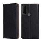 For TCL 30V 5G T781S Pure Color Magnetic Leather Phone Case(Black) - 1