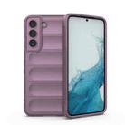 For Samsung Galaxy S22 5G Magic Shield TPU + Flannel Phone Case(Purple) - 1