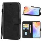 For vivo X70t Leather Phone Case(Black) - 1