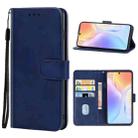 For vivo X70t Leather Phone Case(Blue) - 1