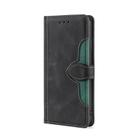 For Google Pixel 7 5G Stitching Skin Feel Magnetic Buckle Horizontal Flip PU Leather Case(Black) - 2