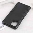 For Samsung Galaxy M32 / M22 / M21 Non-slip Armor Phone Case(Black) - 4