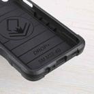 For Samsung Galaxy M32 / M22 / M21 Non-slip Armor Phone Case(Black) - 5