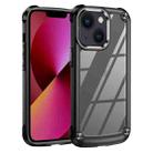 For iPhone 14 Plus TPU + PC Lens Protection Phone Case  (Black) - 1